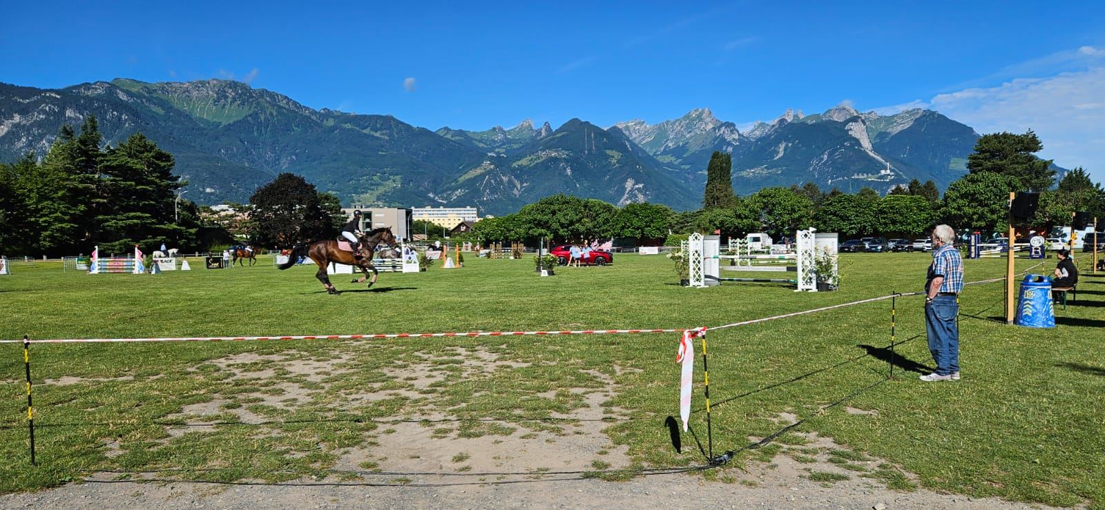 La 4e édition du Concours Hippique d'Aigle se déroule ce week-end